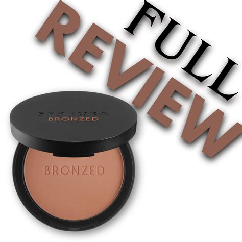 sephora bronzer review